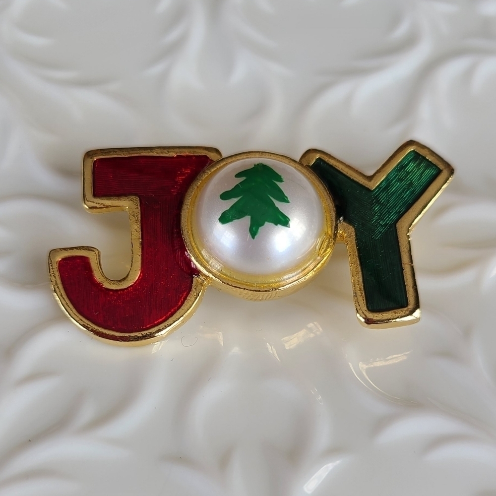 Vintage Joy Brooch